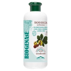 Biogenase Bagnodoccia Ippocastano - Docciaschiuma Naturale per l'Igiene del Corpo