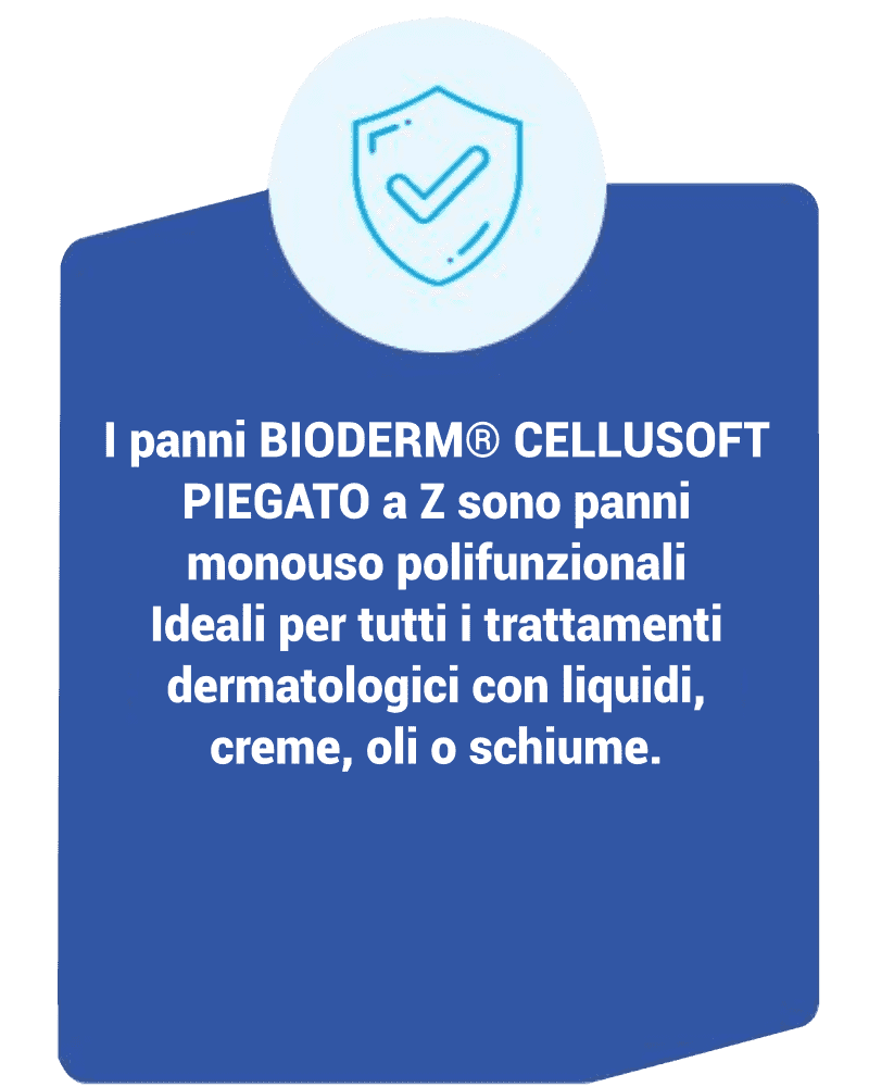 Bioderm-Cellusoft-Piegato-a-Z-–-Panni-Monouso-Polifunzionali-descrizione